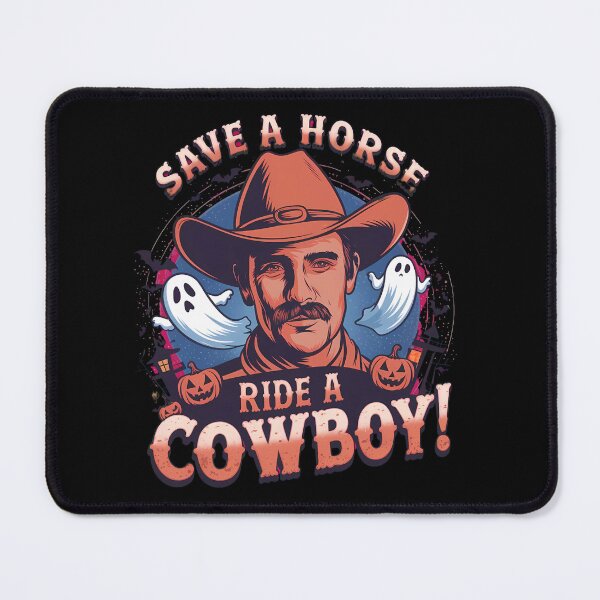 Item preview, Save a horse ride a cowboy vintage designs - Halloween designed and sold by Redjakkal.