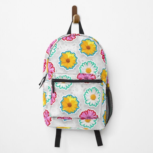 Vista previa del artículo con la obra «Flores margaritas multicolor», diseñado y vendido por VerdeNatura.