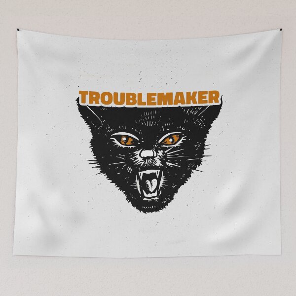 Item preview, Troublemaker Cat designed and sold by Erlin Rudho.
