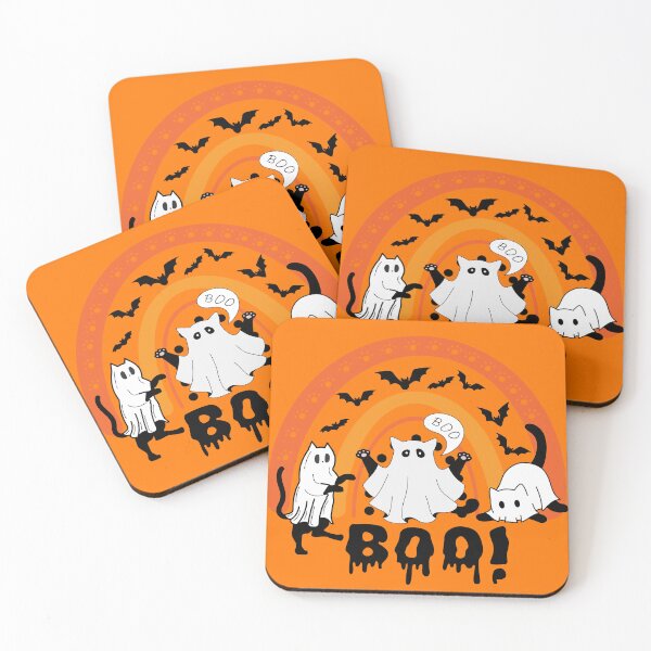 Item preview,  Ghost Cat Boo Funny Halloween Animal Pet designed and sold by smarayoung.