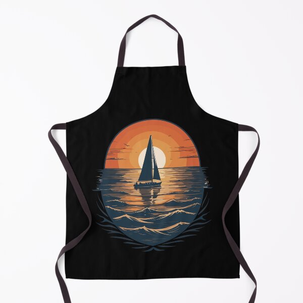 Item preview, Sailing Adventure In The Sunset designed and sold by LuminOrb.