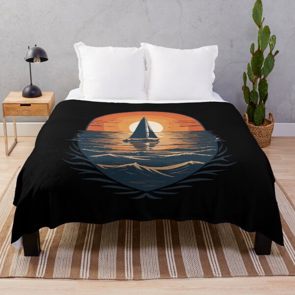 Item preview, Sailing Adventure In The Sunset designed and sold by LuminOrb.