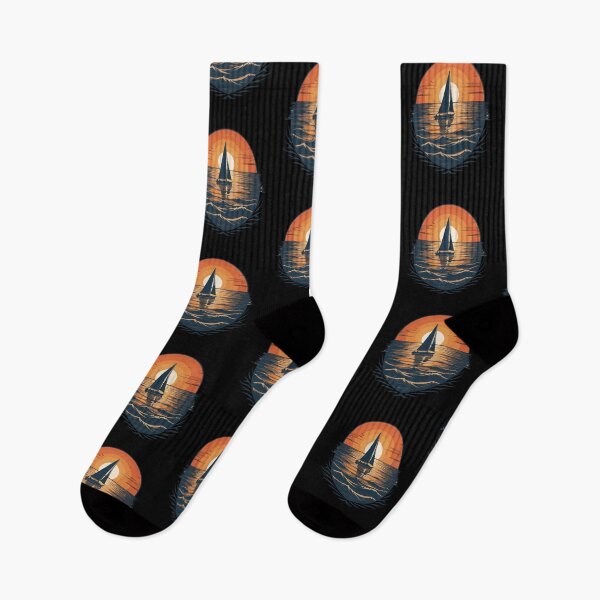 Item preview, Sailing Adventure In The Sunset designed and sold by LuminOrb.
