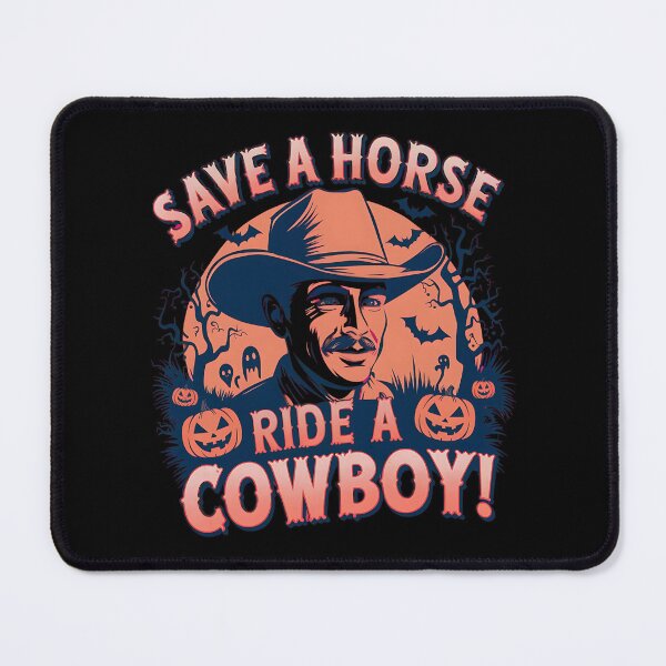 Item preview, Save a horse ride a cowboy vintage designs - Halloween designed and sold by Redjakkal.