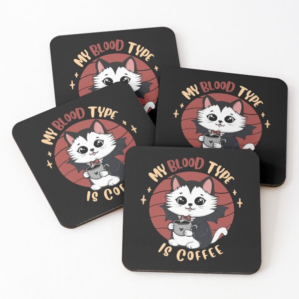 Item preview, My Blood Type is Coffee designed and sold by Lorena Tiana.