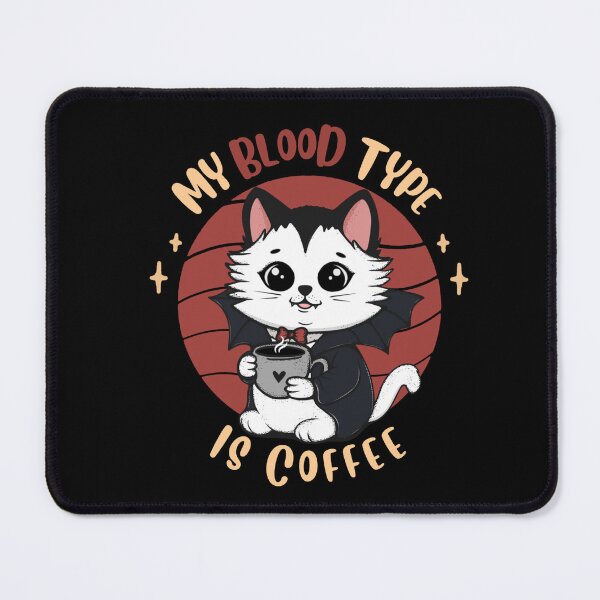 Item preview, My Blood Type is Coffee designed and sold by Lorena Tiana.