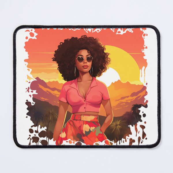 Item preview, Vibrant Vibes , Afro Woman designed and sold by digimart.