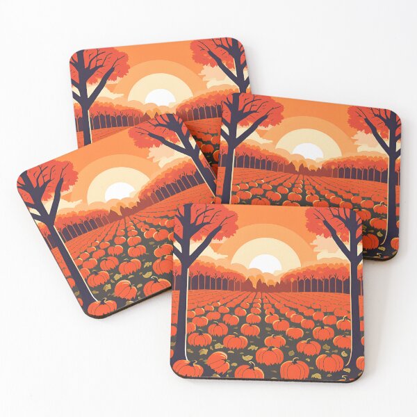 Item preview, Pumpkin Patch at Dawn designed and sold by designlee.