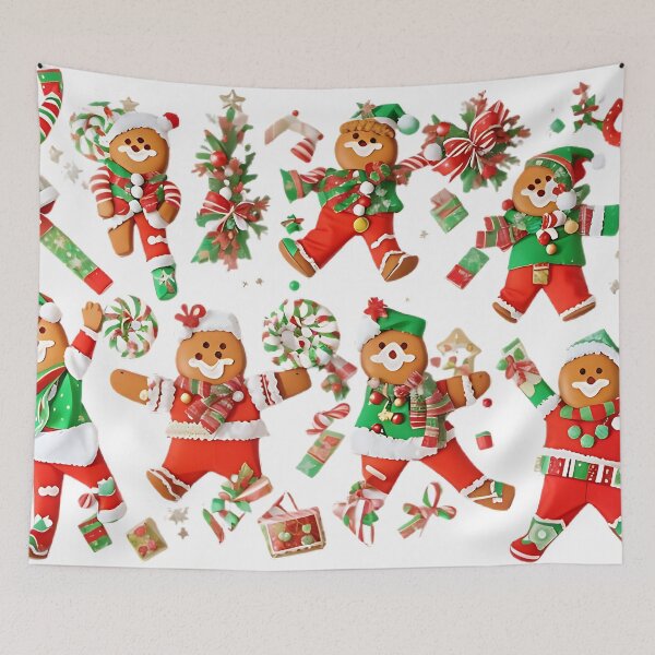 Item preview, Gingerbread Man Parade designed and sold by FluffyPeels.