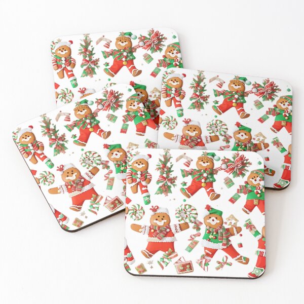 Item preview, Gingerbread Man Parade designed and sold by FluffyPeels.