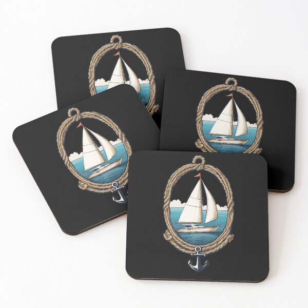 Item preview, Maritime Sailboat Adventure By The Sea designed and sold by LuminOrb.