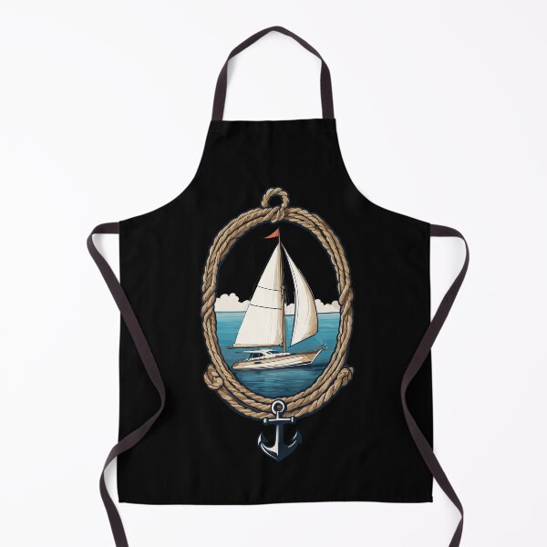 Item preview, Maritime Sailboat Adventure By The Sea designed and sold by LuminOrb.
