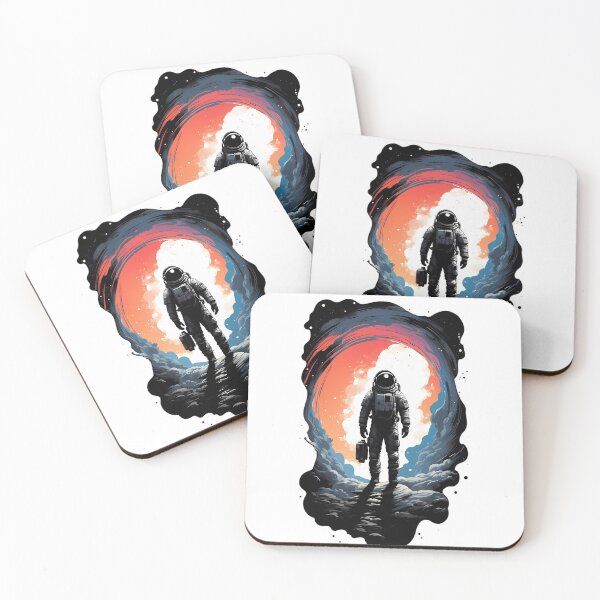 Item preview, Space Explorer Astronaut – Epic Cosmic Adventure Illustration designed and sold by Vesto Royal.