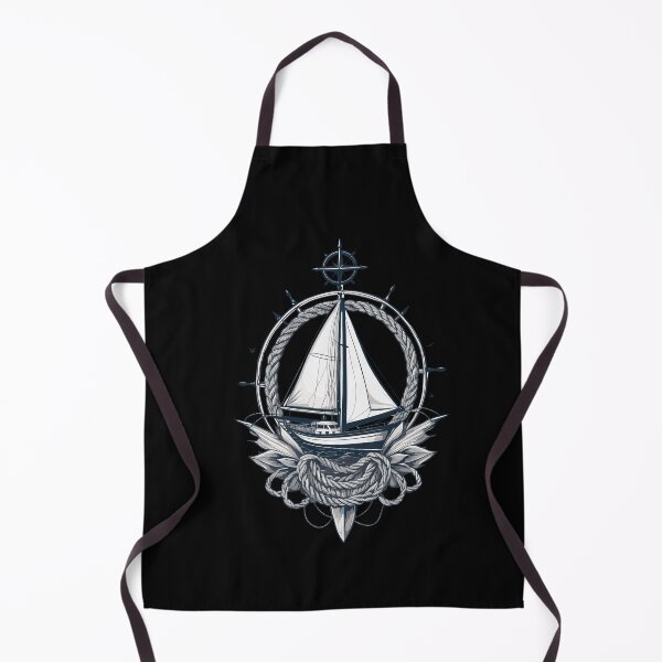 Item preview, Sailboat Compass Nautical Adventure designed and sold by LuminOrb.