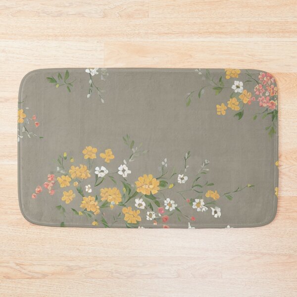 Item preview, Painted Clusters of Small Flowers designed and sold by BubbleGalaxy.