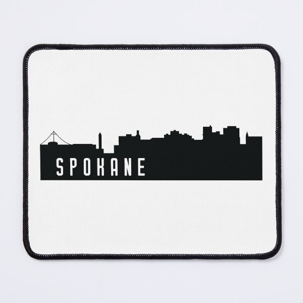 Item preview, Spokane City Silhouette designed and sold by SkySlate.
