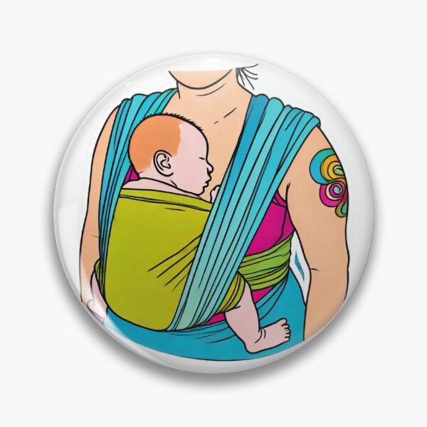 Item preview, Colorful Baby Wearing Woven Wrap designed and sold by Hear4theEars.