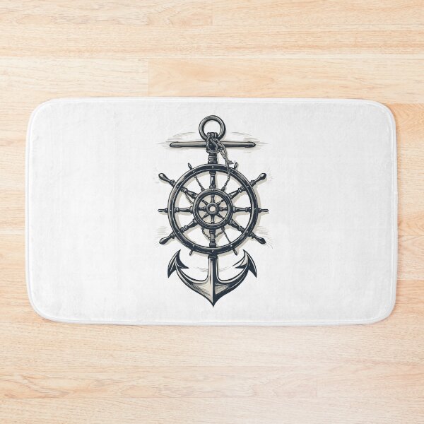 Item preview, Maritime Compass Anchor Symbol designed and sold by LuminOrb.