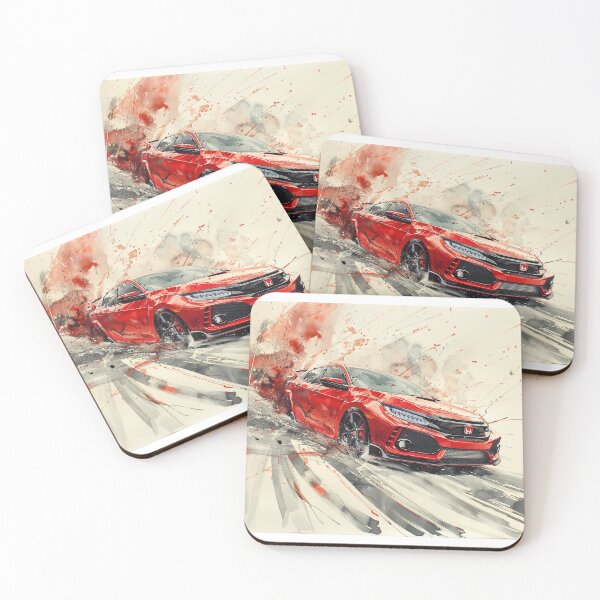 Item preview, 2019 Honda Civic Type R FK8 Milano Red designed and sold by motomojo69.