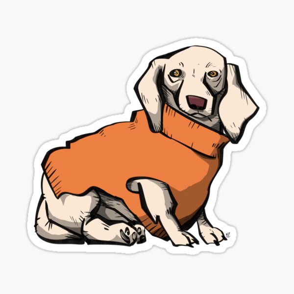 Item preview, Dachshund  designed and sold by MERLETDRAWING.