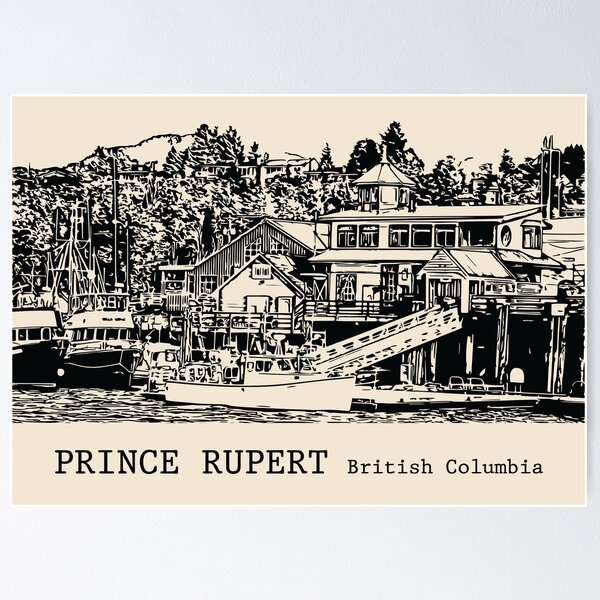 Item preview, Prince Rupert British Columbia designed and sold by Lakeric Cityscapes.