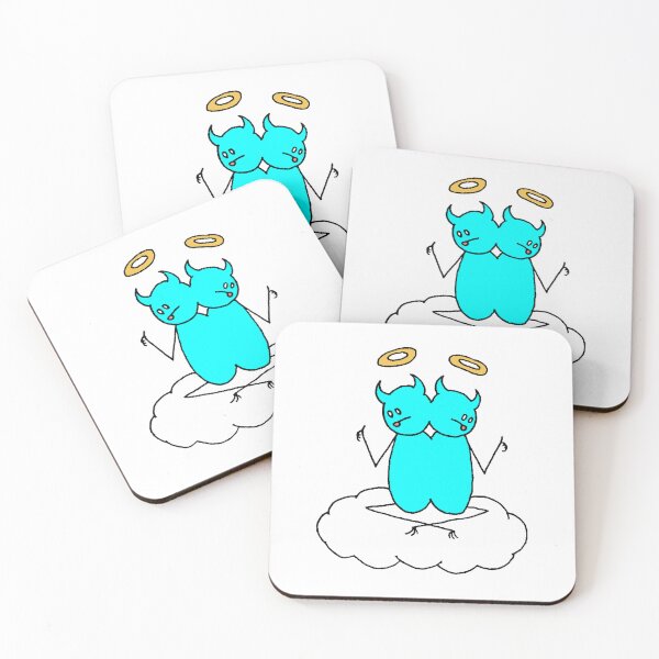 Item preview, Two-headed Deity Hoogy Floating on a Cloud designed and sold by MYSTICGOATLADY.