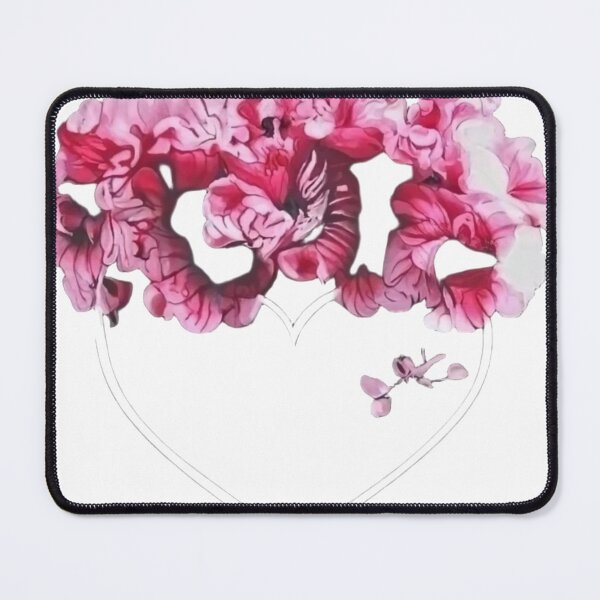 Item preview, Blooming Heart Floral Love Art designed and sold by AlienTechs.