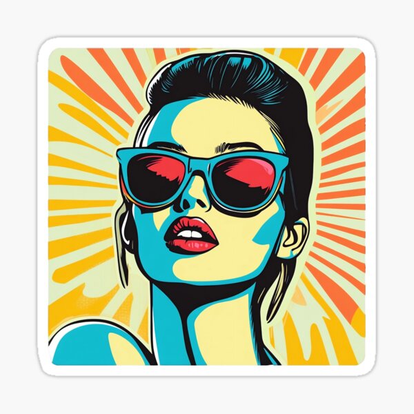 Item preview, Retro Pop Art Extravaganza: A Nostalgic Tribute designed and sold by KisielThreads.