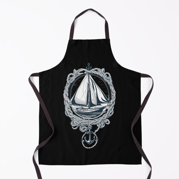 Item preview, Elegant Sailboat With Anchor designed and sold by LuminOrb.