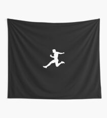 Jump long jump record competition triple jump Wall Tapestry