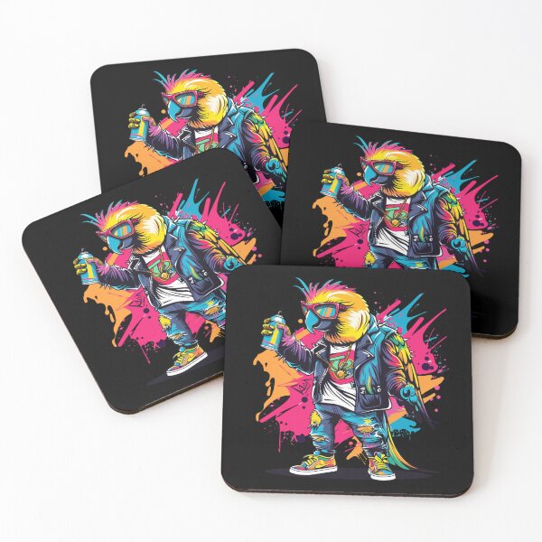 Item preview, Gangsta parrot designed and sold by S-ZYBI.