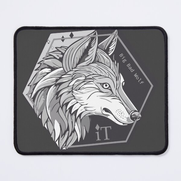 Item preview, Big Bad Wolf IT Agency Logo designed and sold by AdkinsProvince.
