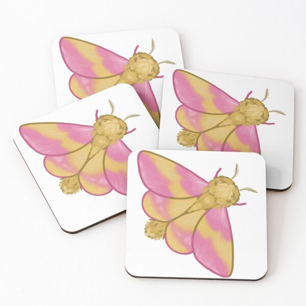 Item preview, Rosy Maple Moth designed and sold by -bonesboy-.