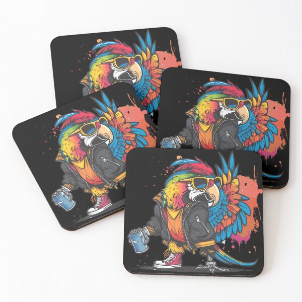 Item preview, Gangsta parrot designed and sold by S-ZYBI.