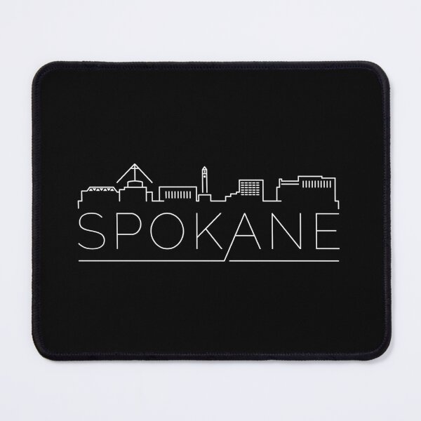 Item preview, City of Spokane Line Art Alternate designed and sold by SkySlate.