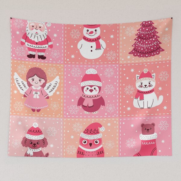 Item preview, Festive Christmas  pattern  designed and sold by kiyanochka.