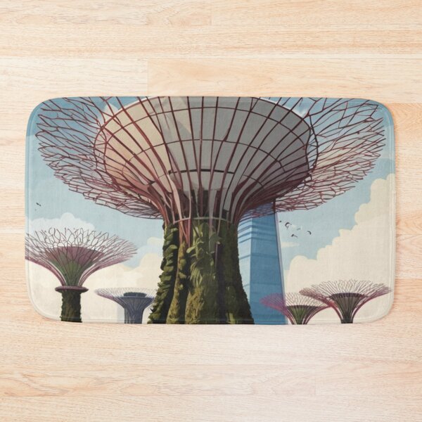 Item preview, 003 Vintage Gardens By The Bay Travel Poster Design designed and sold by Alexis Art Collection.