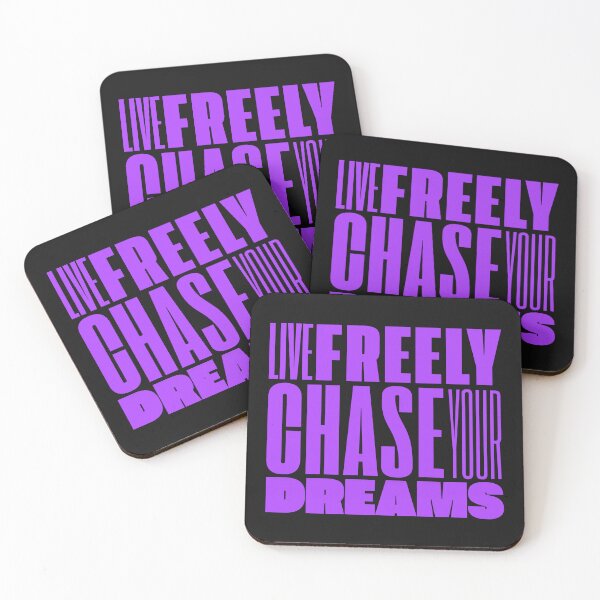 Item preview, Live Freely Chase Your Dreams designed and sold by oonproducts.