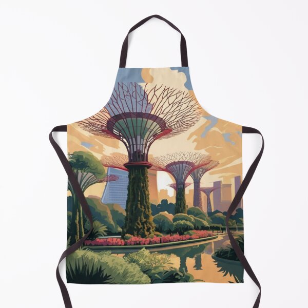 Item preview, 004 Vintage Gardens By The Bay Travel Poster Design designed and sold by Alexis Art Collection.