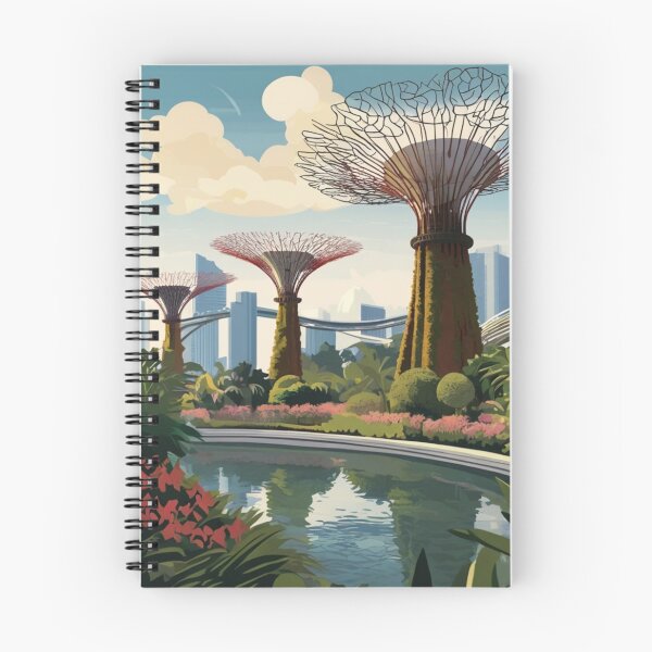 Item preview, 006 Vintage Gardens By The Bay Travel Poster Design designed and sold by Alexis Art Collection.