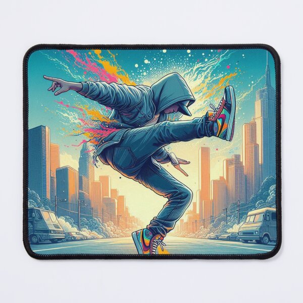 Item preview, B-boy graffiti on Street cityscape. designed and sold by Nanthanon.