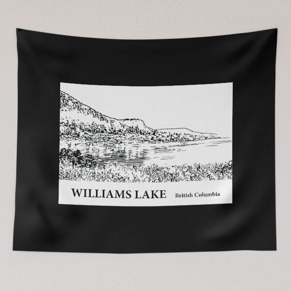 Item preview, Williams Lake British Columbia designed and sold by Lakeric Cityscapes.