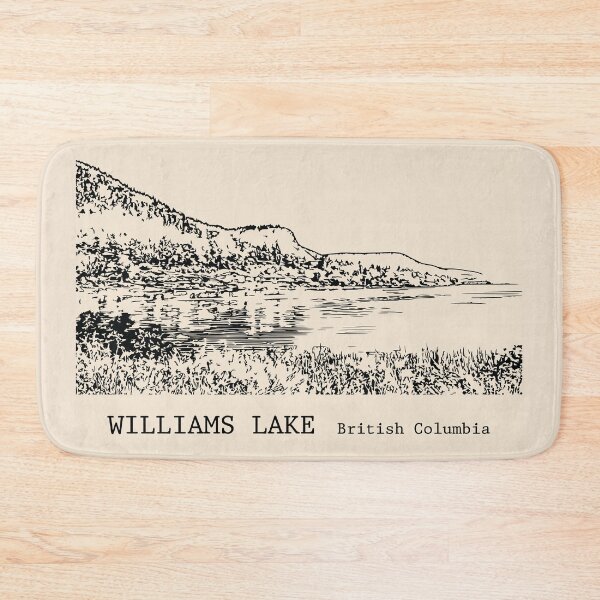 Item preview, Williams Lake British Columbia designed and sold by Lakeric Cityscapes.