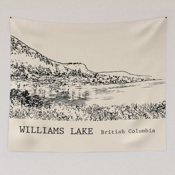 Item preview, Williams Lake British Columbia designed and sold by Lakeric Cityscapes.