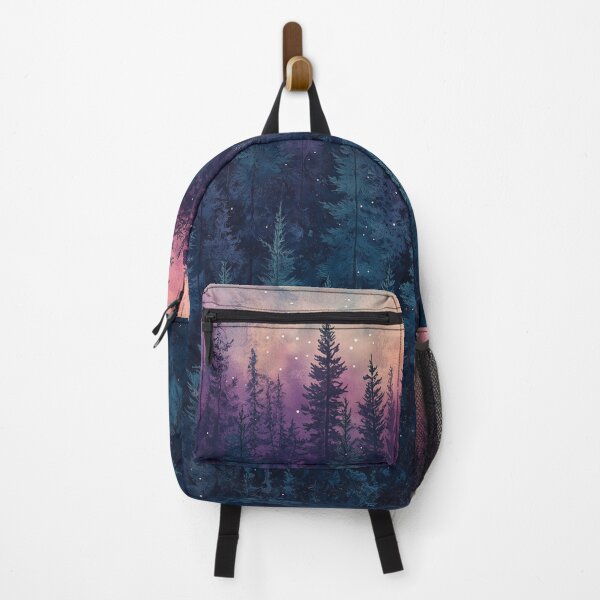Item preview, Mystical Watercolor Evergreen Forest Art designed and sold by solynneart.