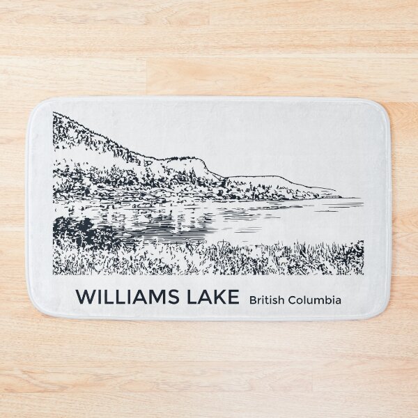 Item preview, Williams Lake British Columbia designed and sold by Lakeric Cityscapes.