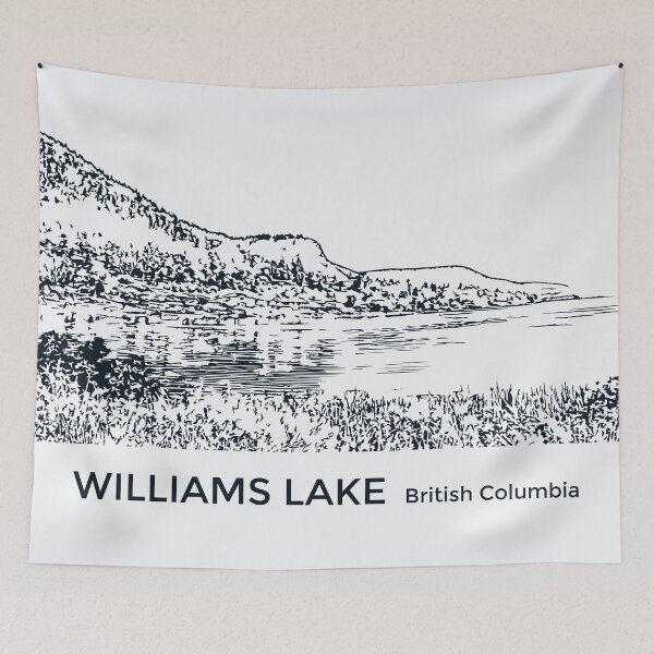 Item preview, Williams Lake British Columbia designed and sold by Lakeric Cityscapes.