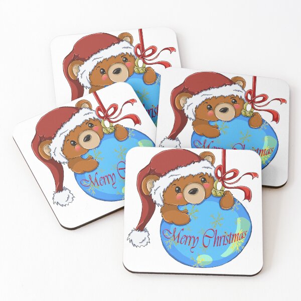Item preview, Teddy Bear and Christmas ball designed and sold by SumireSato4.