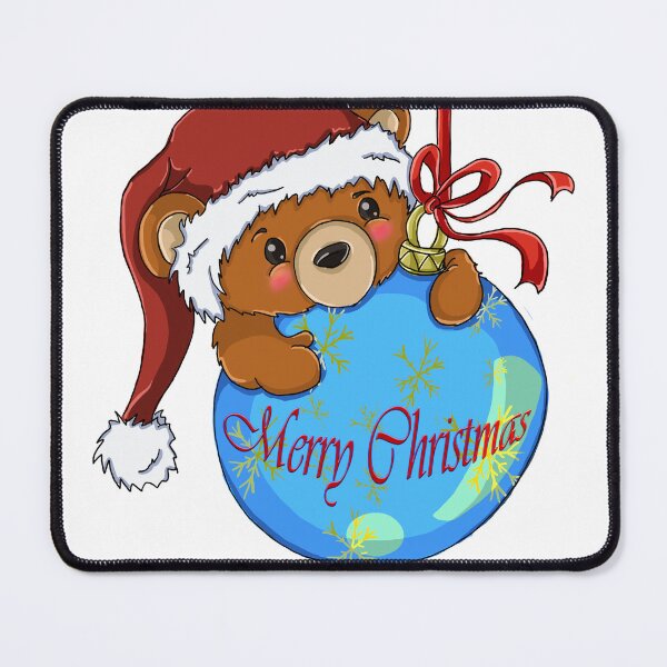 Artikelvorschau, Teddybär und Weihnachtskugel entworfen und verkauft von SumireSato4.