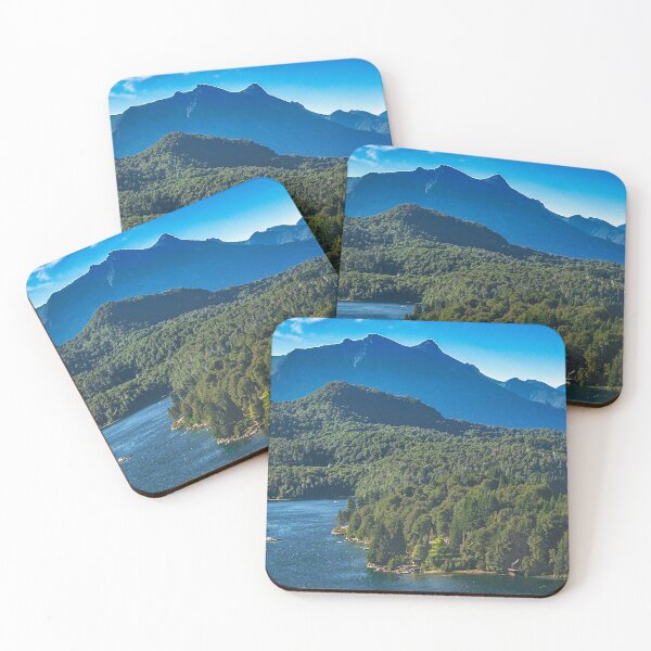Item preview, Nahuel huapi national park aerial view, bariloche, rio negro, argentina designed and sold by DFLC Prints.